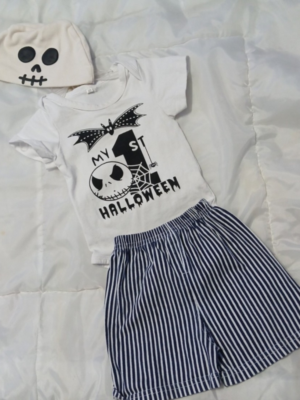 Baby Halloween Jack Skellington Outfit 1st Halloween